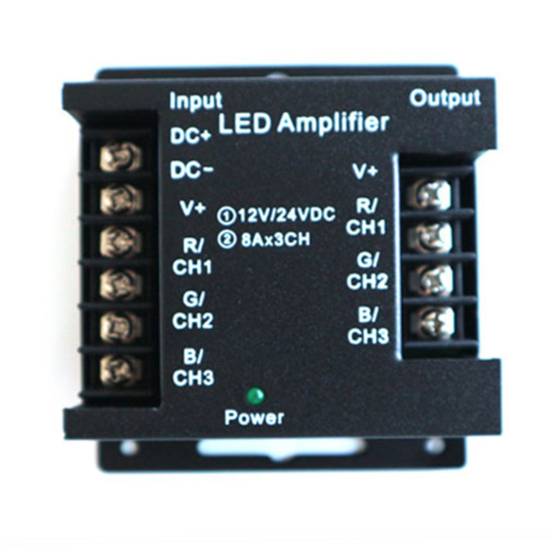 288W 576W LED Strip Controller RGB Power RF Amplifier
